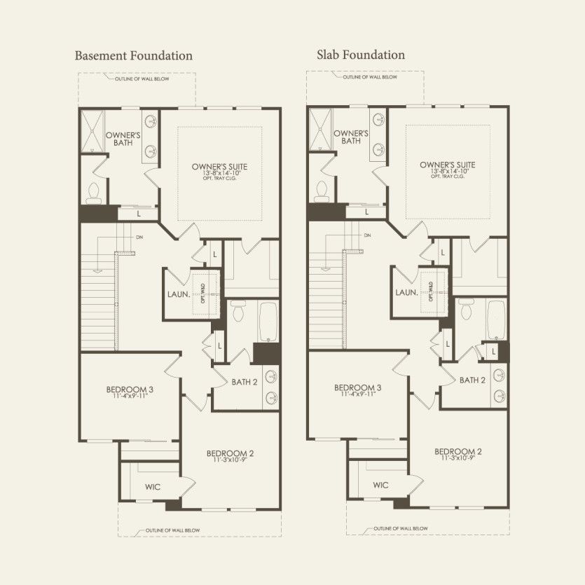 Second Floor 3 br / 2.5 ba