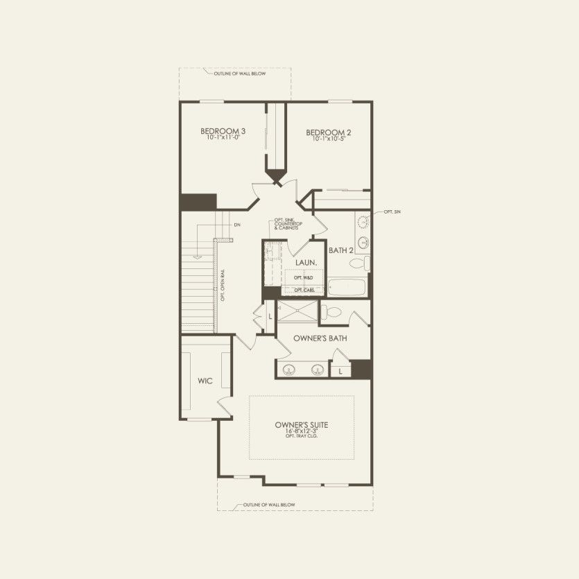 Second Floor 3 br / 2.5 ba