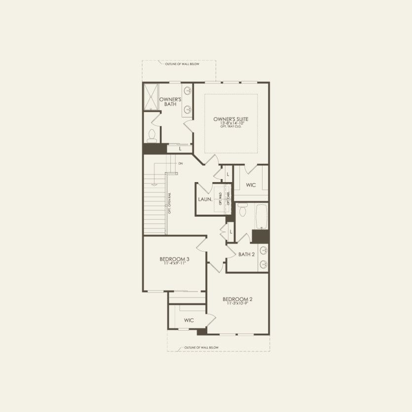 Second Floor 3 br / 2.5 ba