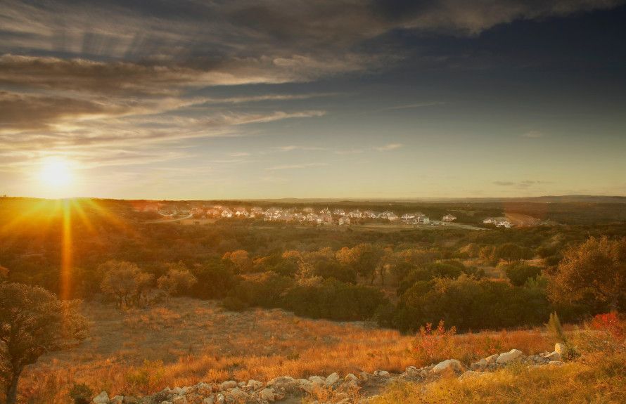 Texas Hill Country Backdrop