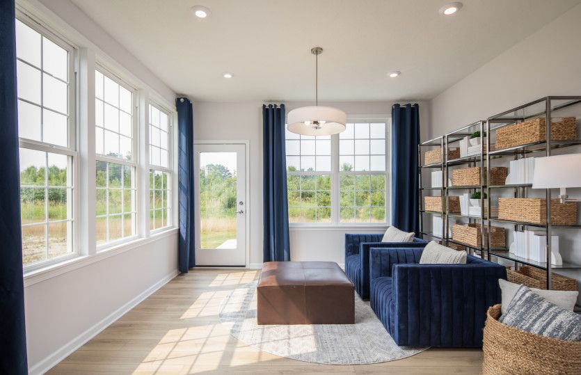 Optional Bright Sunroom