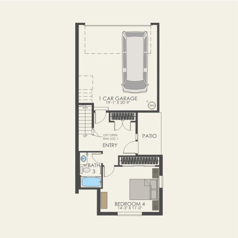 First Floor 4 br / 3.5 ba