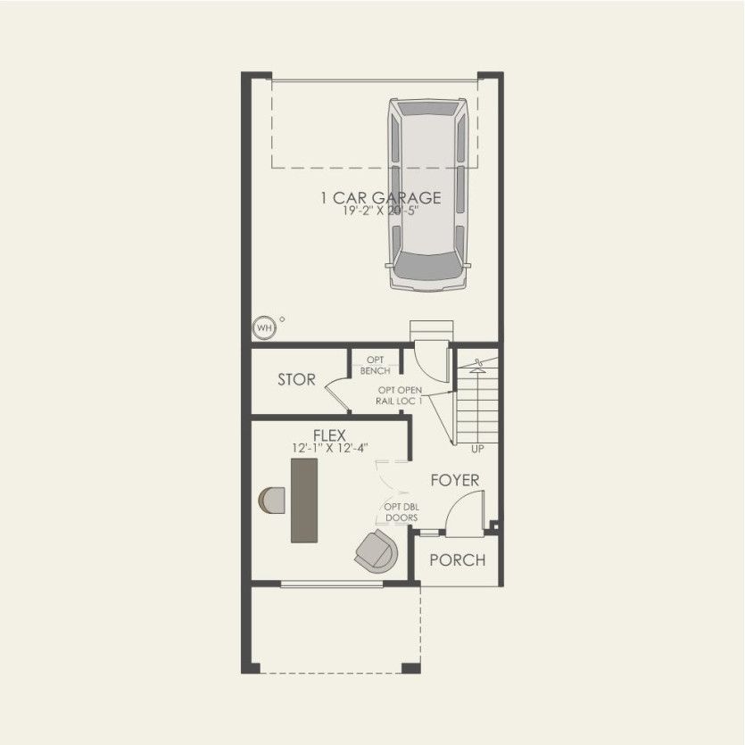 First Floor 2 br / 2.5 ba
