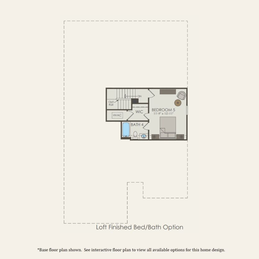 Second Floor 3 br / 2 ba