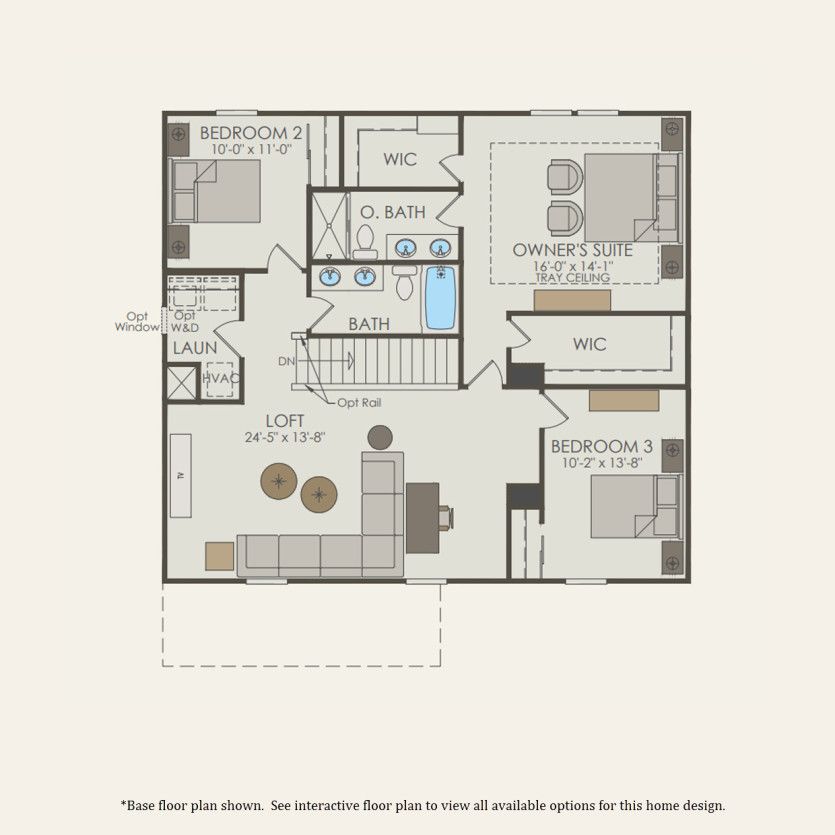 Second Floor 3 br / 2.5 ba