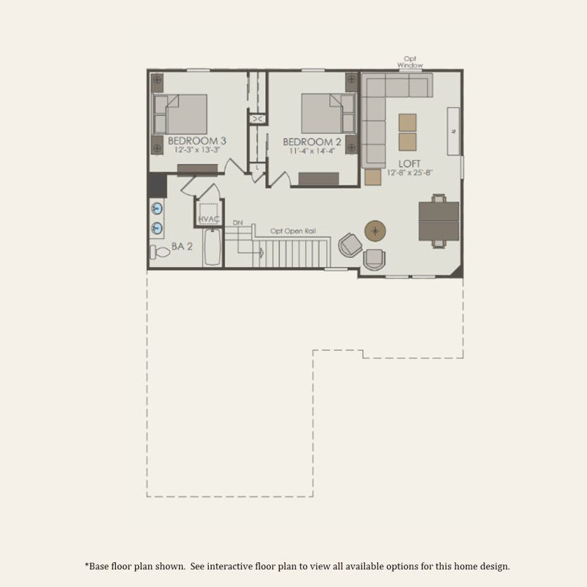 Second Floor 3 br / 2.5 ba