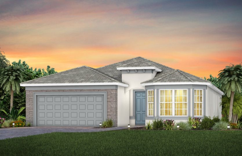 Exterior FM3 with optional stone