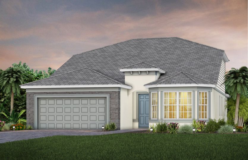 Exterior FM3 with stone
