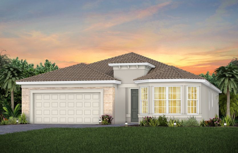 Exterior FM3 with optional stone