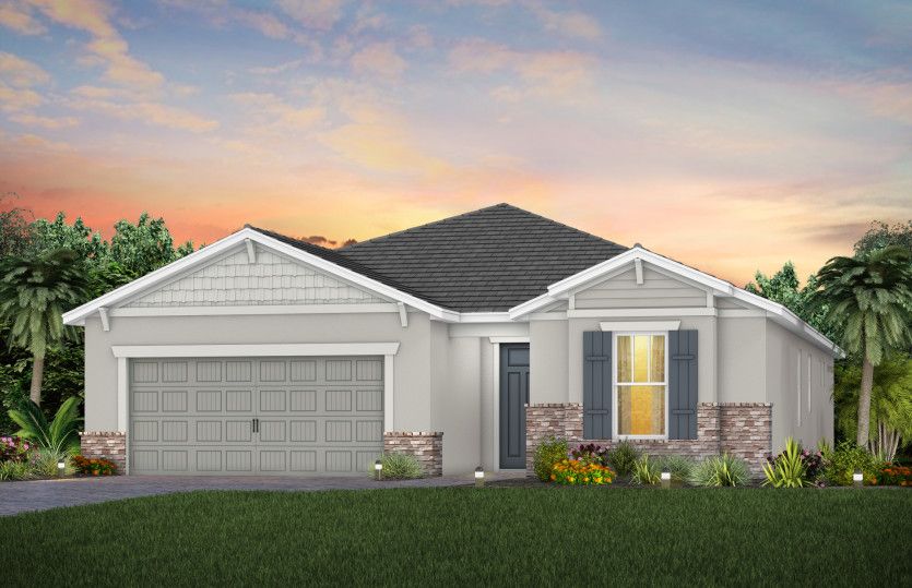 Exterior C2 with optional stone