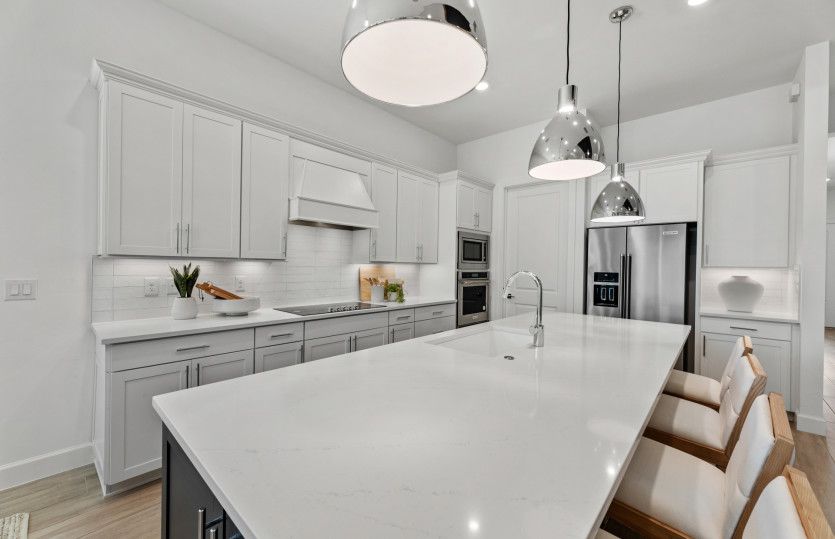 Kitchen with ample storage