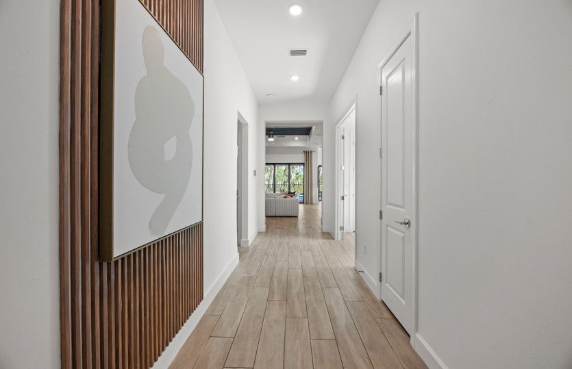 Welcoming entry