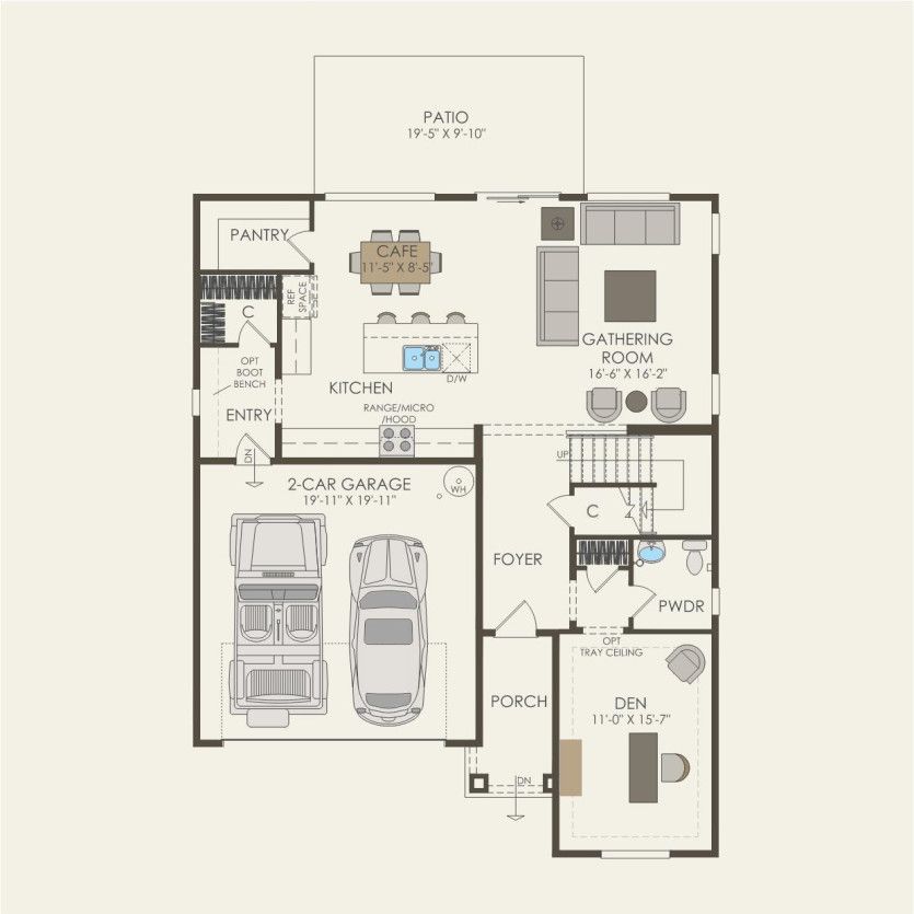 First Floor 3 br / 2.5 ba