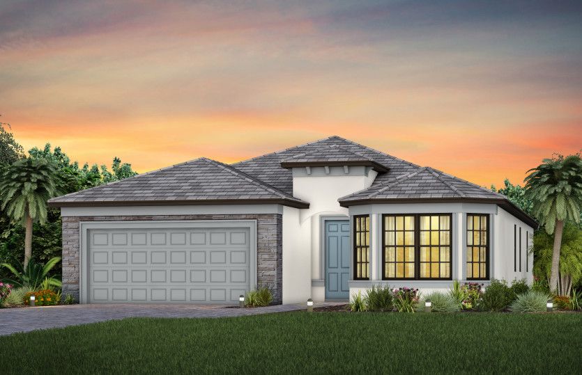 Exterior FM3 with stone