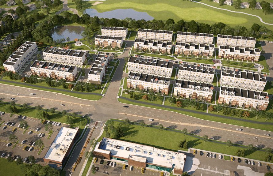 Aerial View of Communtiy