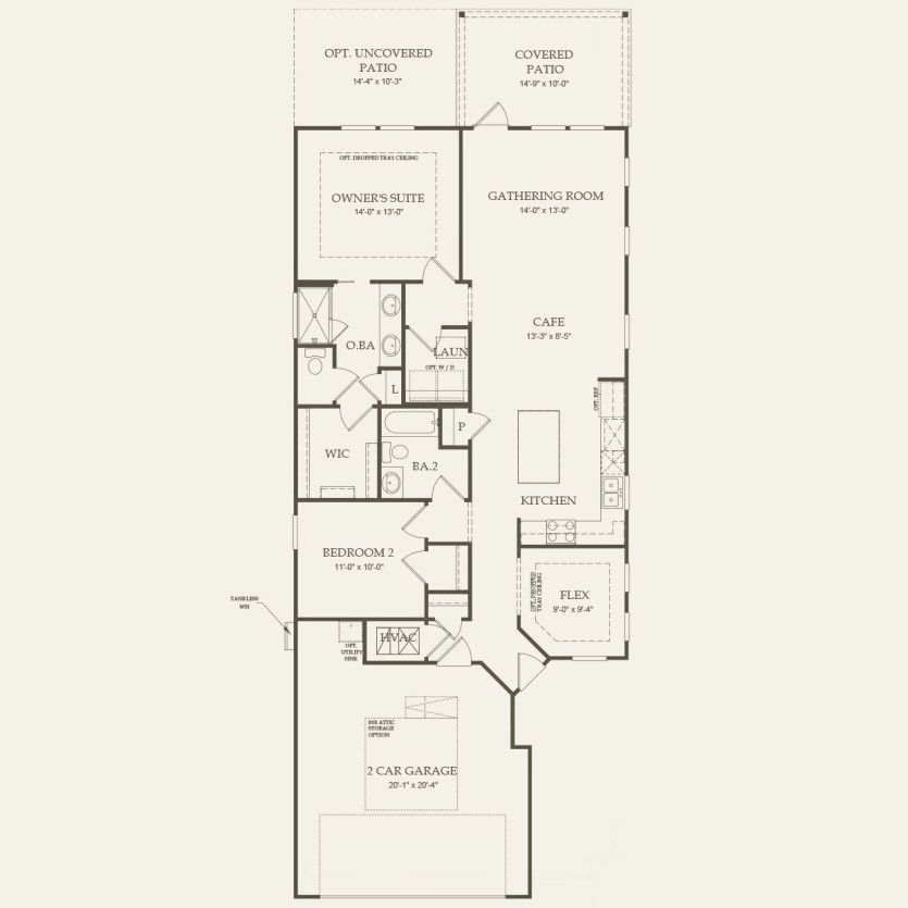 First Floor 2 br / 2 ba