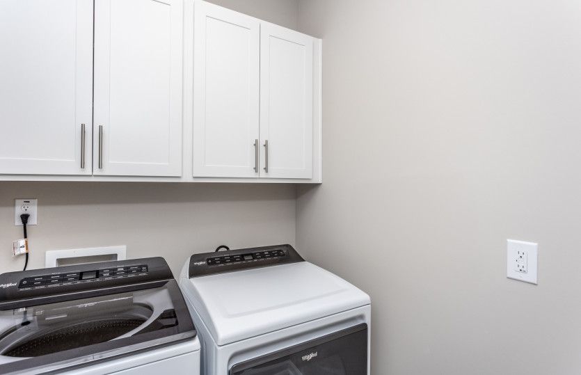 Laundry Room with Plenty of Storage