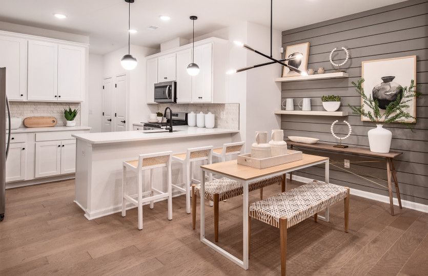 Open kitchen and café