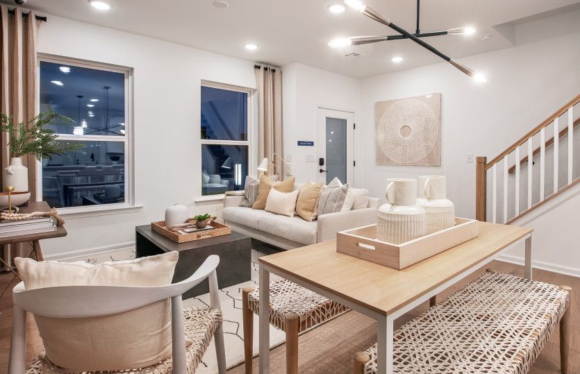 Gathering room with lots of natural light