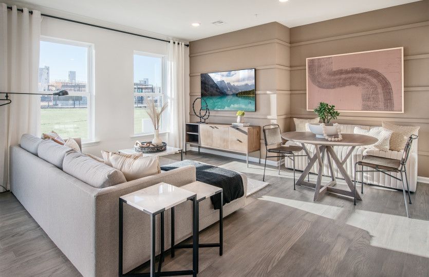Gathering room with lots of natural light