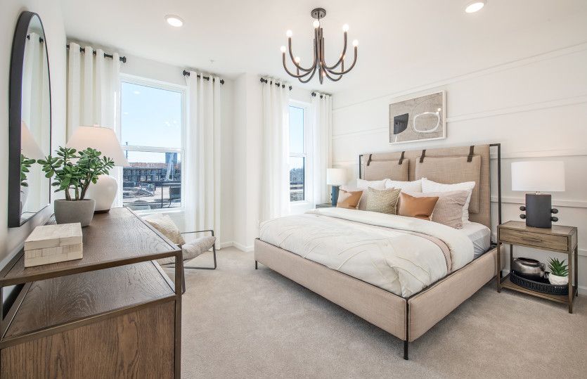 Relax in the spacious owner's suite