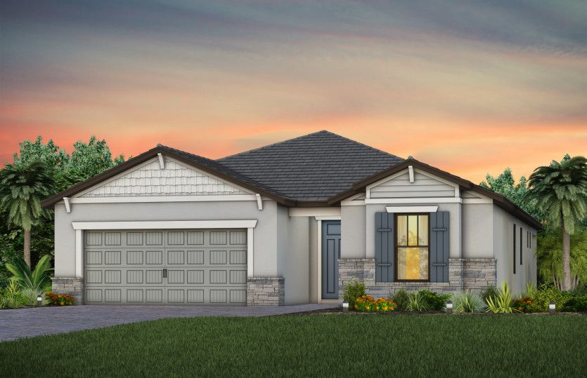 Exterior C2 with optional stone