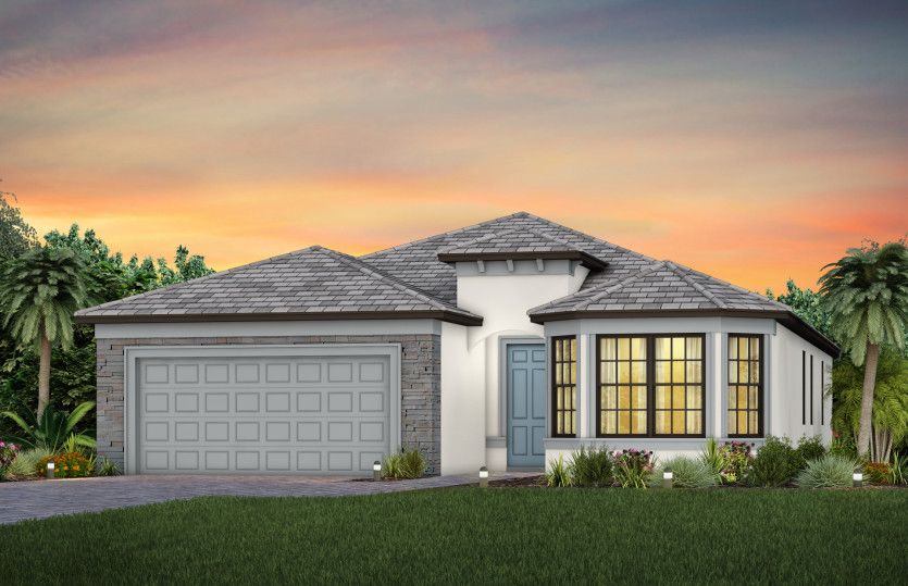 Exterior FM3 with optional stone
