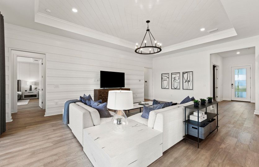 Spacious gathering room