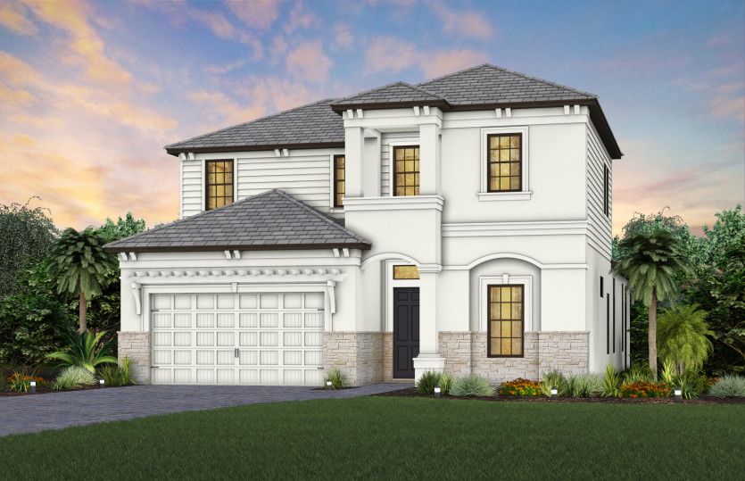 Exterior FM3 with stone