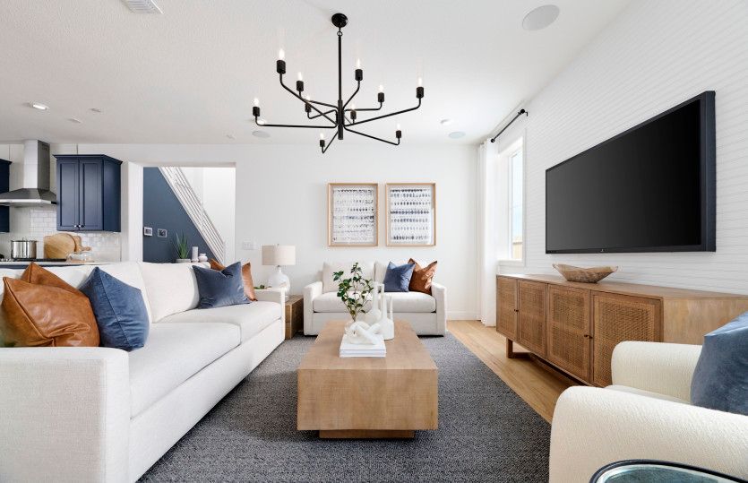 Inviting gathering room