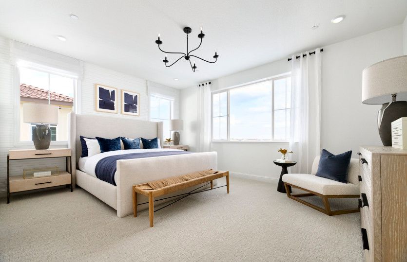 Large owner's suite with plenty of sunlight