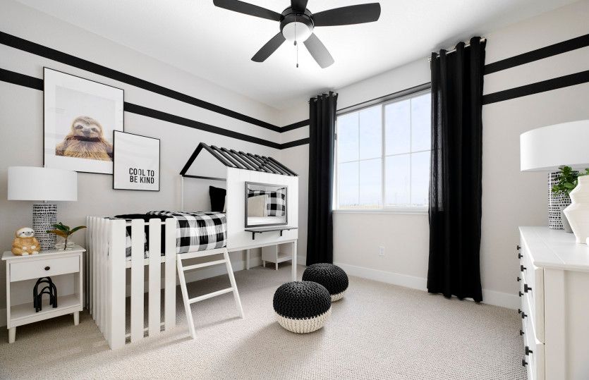 Secondary bedroom for kids or guests