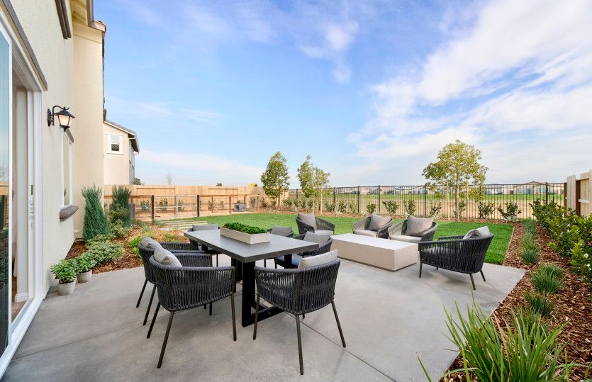 Patio off café area