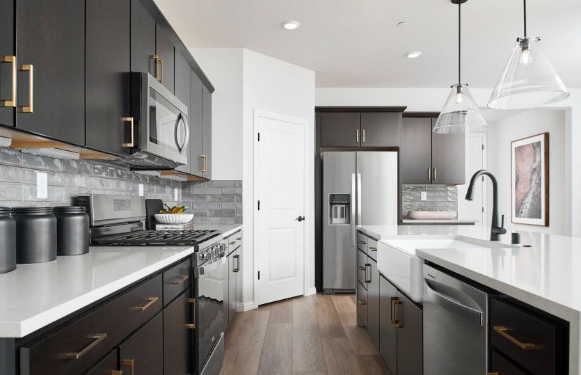 Gorgeous kitchen with plenty of cabinet space