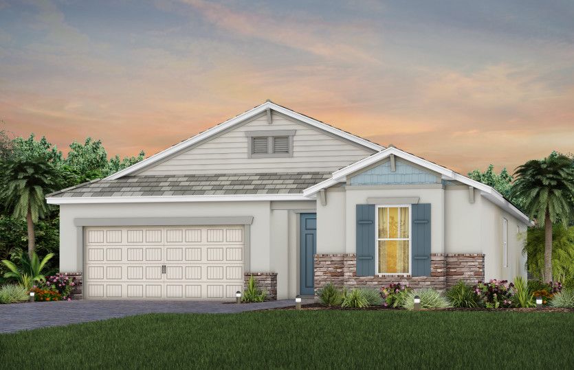 Exterior C2 with optional stone