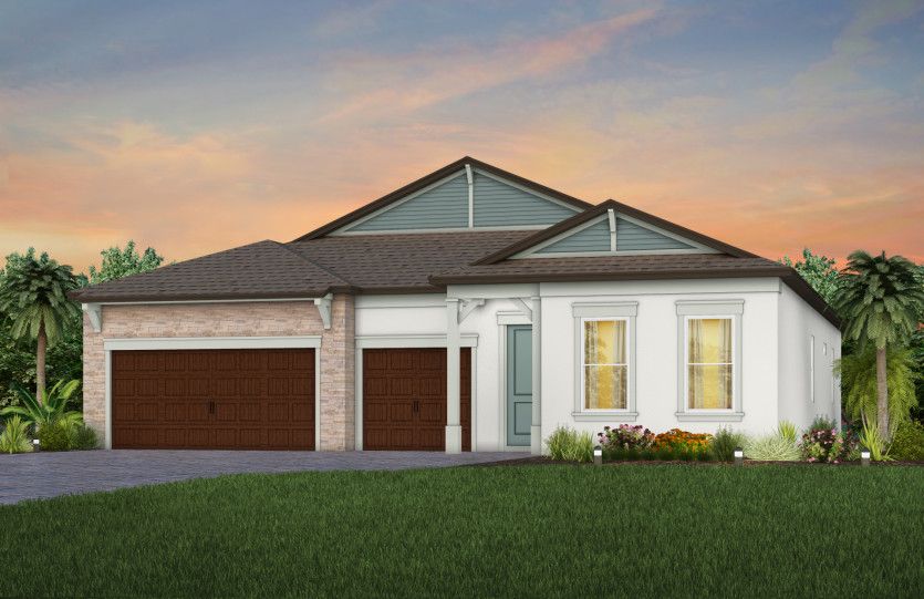 Merlot Plan at Vida's Way in Wesley Chapel, FL by Pulte Homes