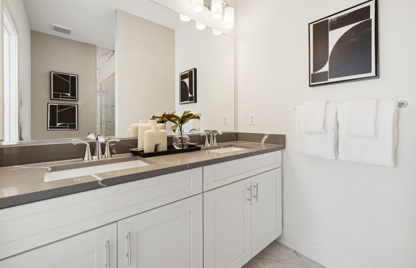 Luxurious Owner's Bath with Double Sinks