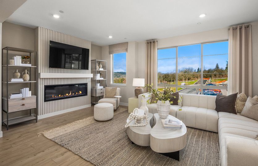 Spacious Living Room