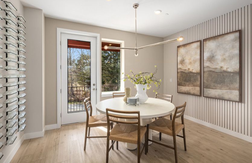 Light Filled Dining Space