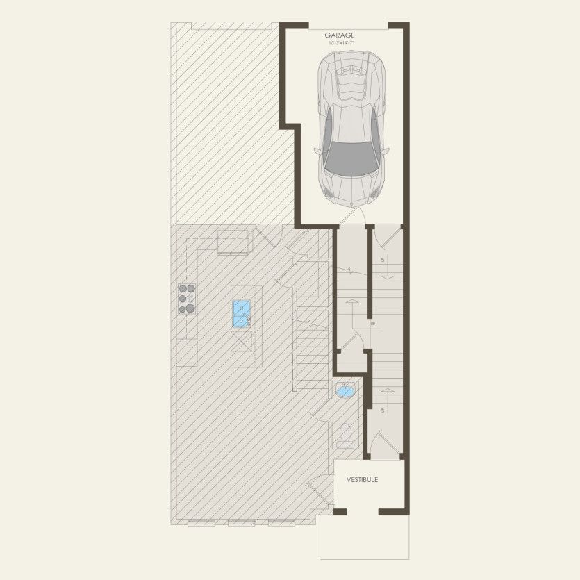 First Floor 3 br / 2.5 ba