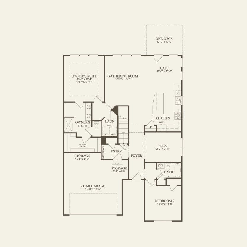 First Floor 2 br / 2 ba