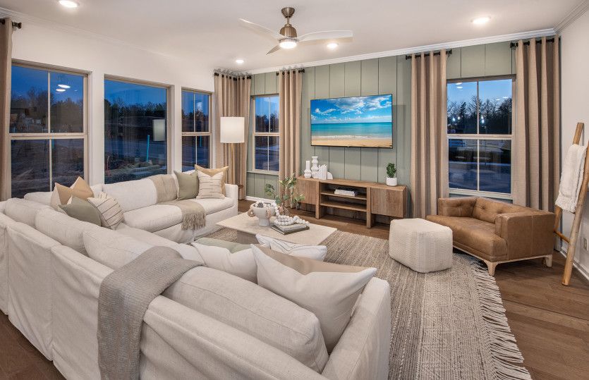 Spacious gathering room