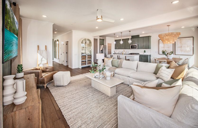 Spacious gathering room
