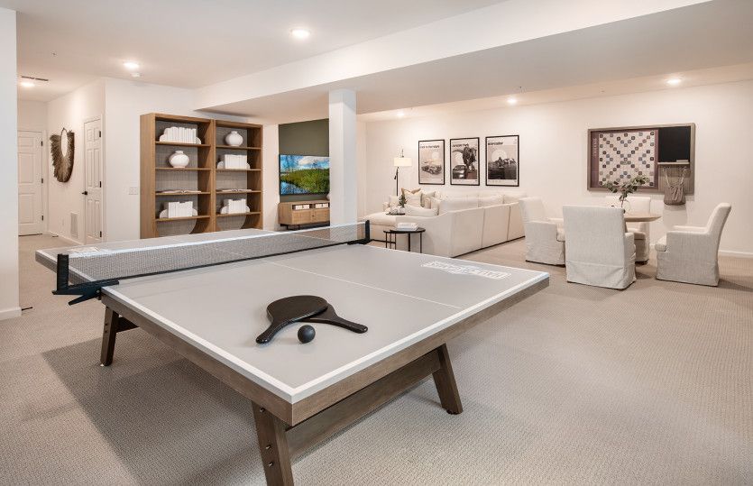 Optional finished basement