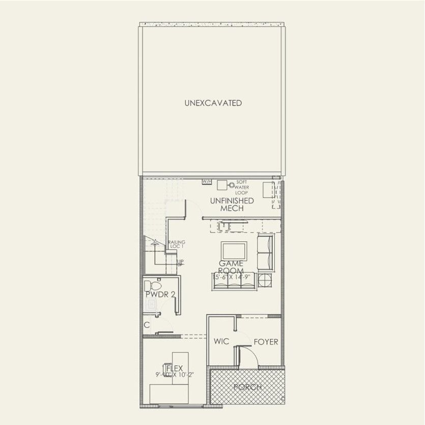 Basement 3 br / 2.5 ba