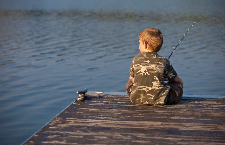Go Fishing at the Pond