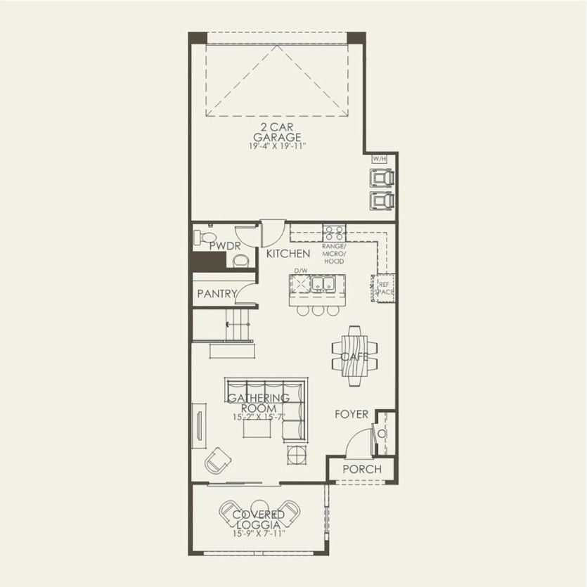 First Floor 3 br / 2.5 ba
