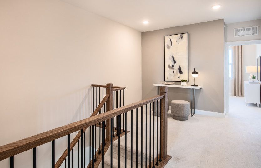 Loft space on second floor