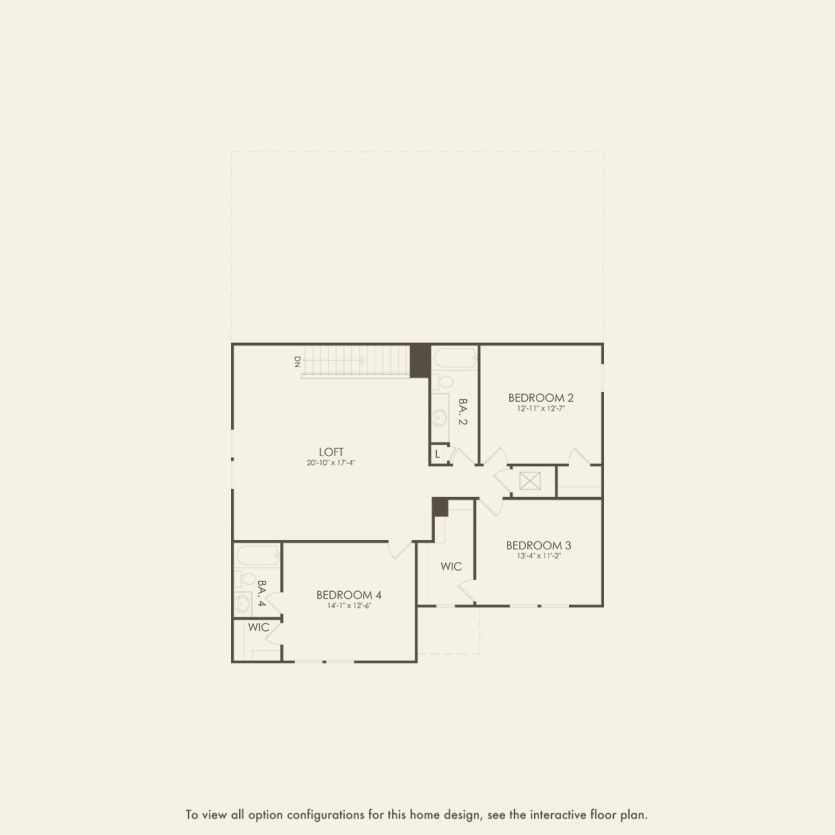 Second Floor 4 br / 3.5 ba