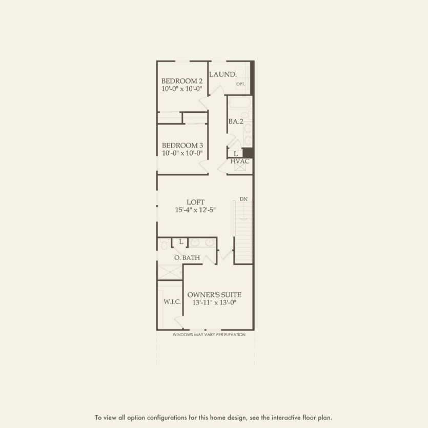 Second Floor 3 br / 2.5 ba
